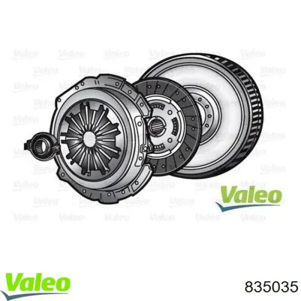 Комплект сцепления (3 части) VALEO 835035 цена, от 314.26 USD