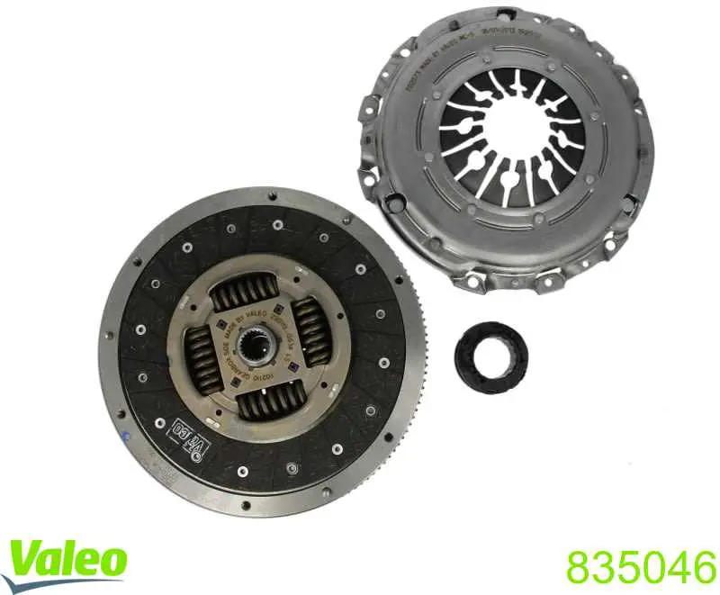 Комплект сцепления (3 части) VALEO 835046 цена, от 698.21 USD