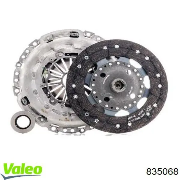 Комплект сцепления (3 части) VALEO 835068 цена, от 378.89 USD
