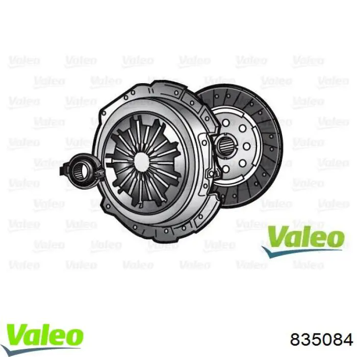 Комплект сцепления (3 части) VALEO 835084 цена, от 478.66 USD