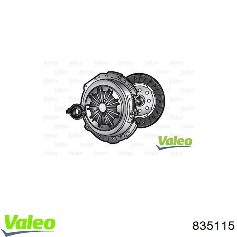 Сцепление 835115 VALEO