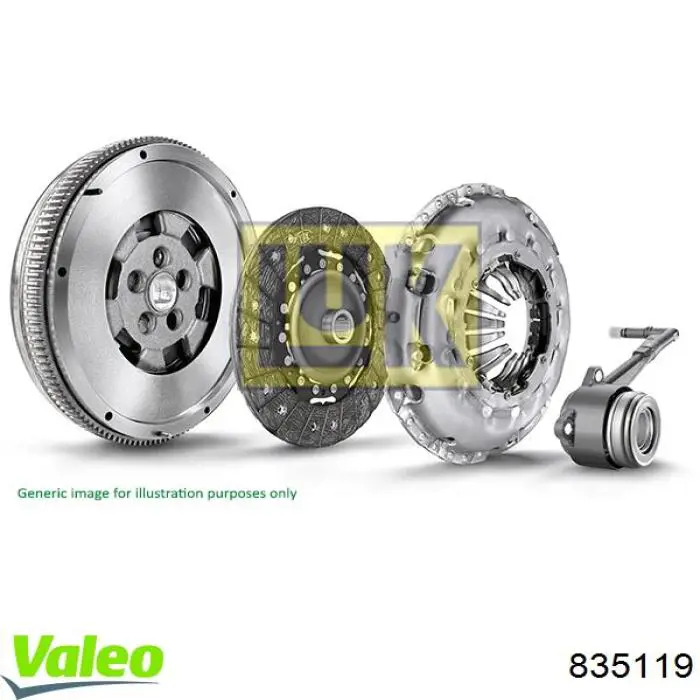835119 VALEO Сцепление в сборе