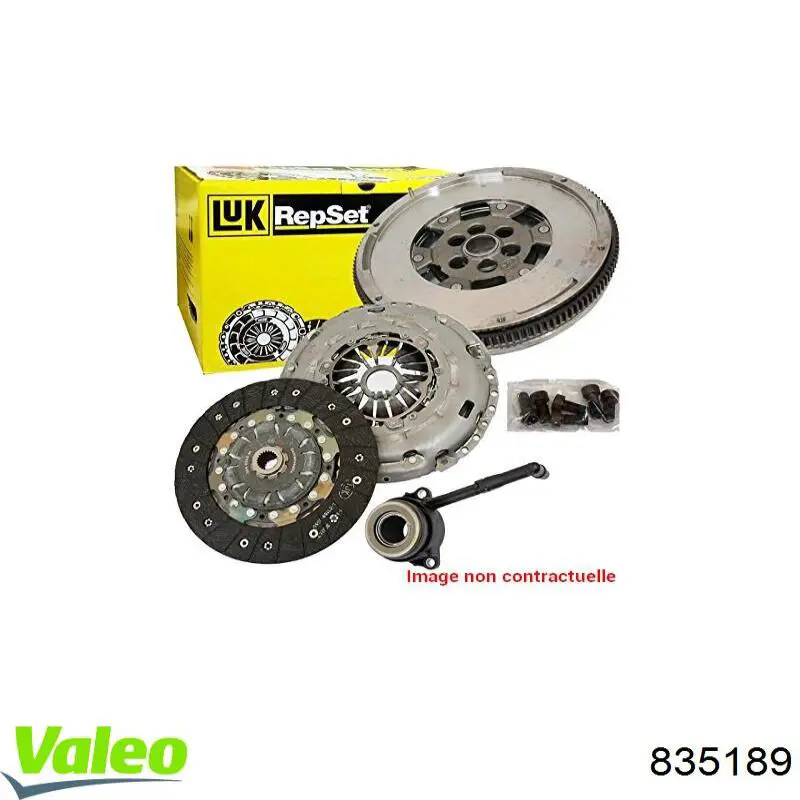 Комплект сцепления (3 части) VALEO 835189 цена, от 170.40 USD