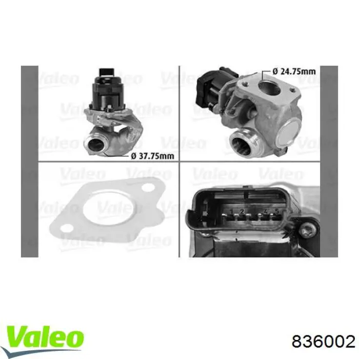 Маховик двигателя VALEO 836002 цена, от 114.15 USD