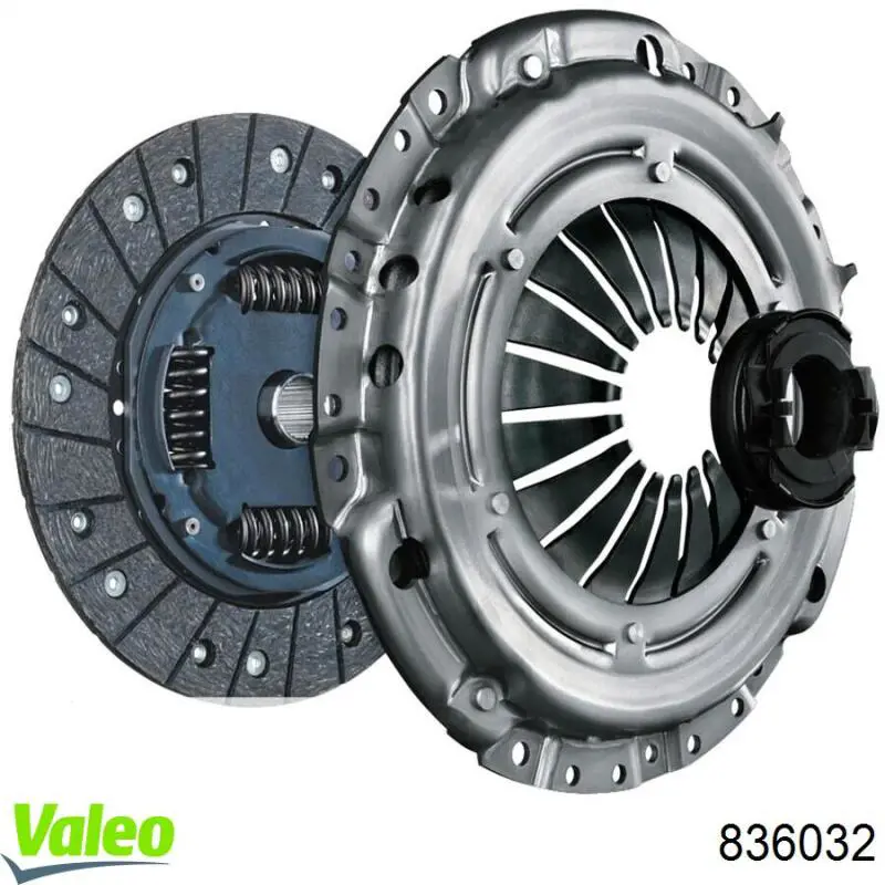 Комплект сцепления (3 части) VALEO 836032 цена, от 491.07 USD