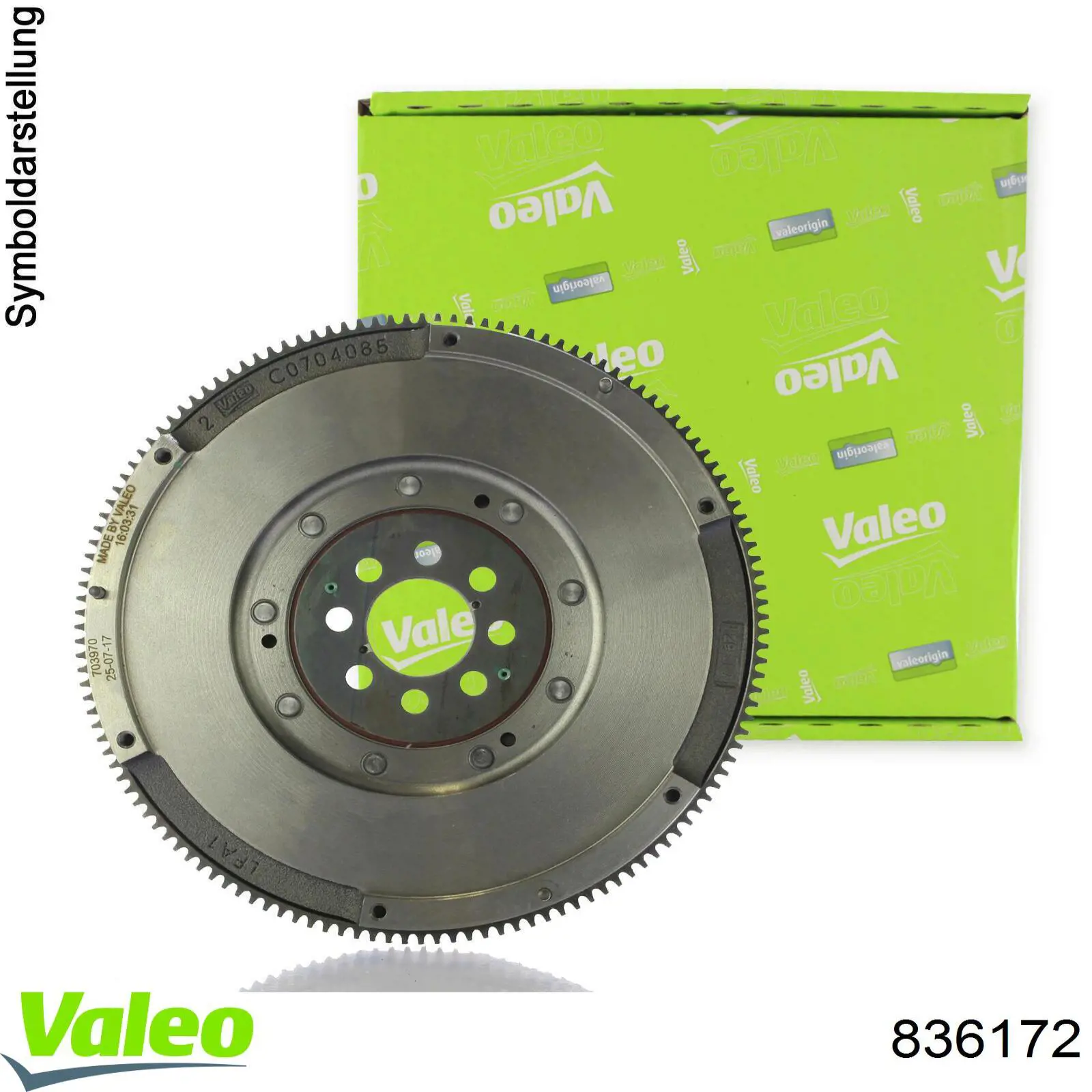 Купить 836172 VALEO Маховик с зубчатым ободом