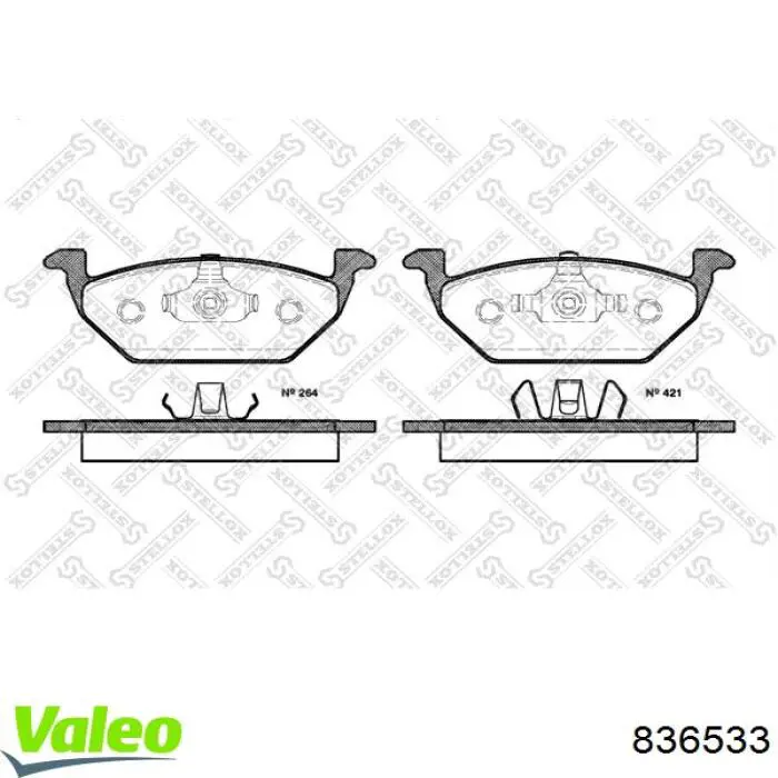 Купить 836533 VALEO Маховик с зубчатым ободом
