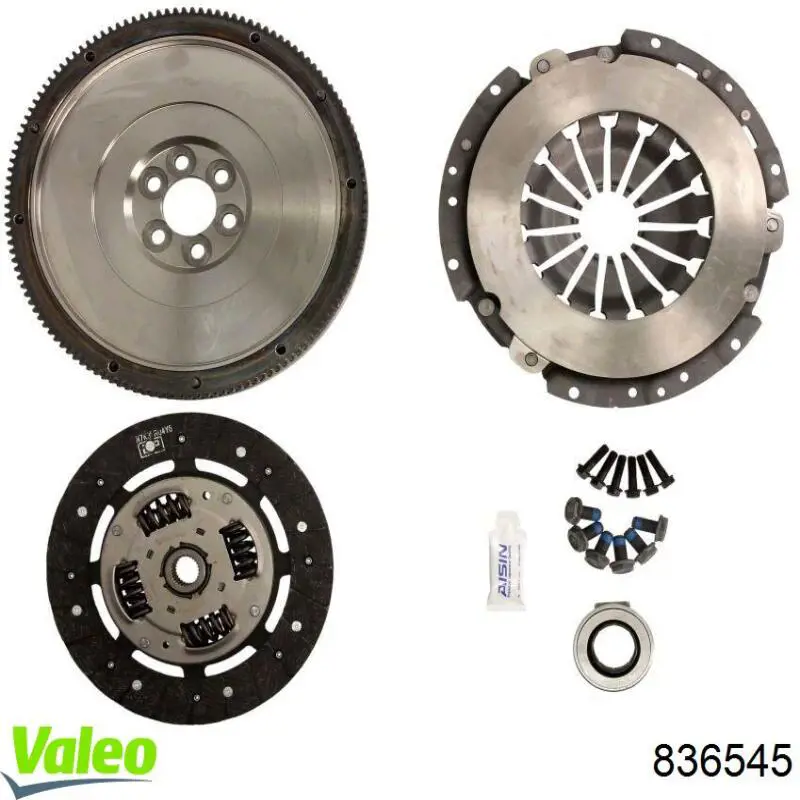 Маховик сцепления VALEO 836545