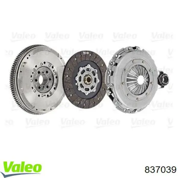 Комплект сцепления VALEO 837039