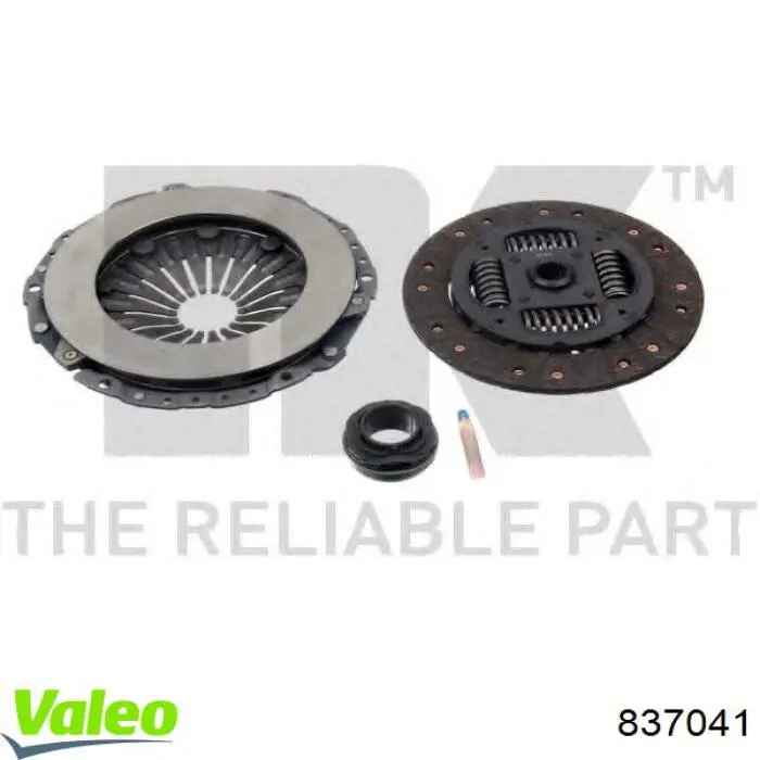 Комплект сцепления (3 части) VALEO 837041 цена, от 458.26 USD