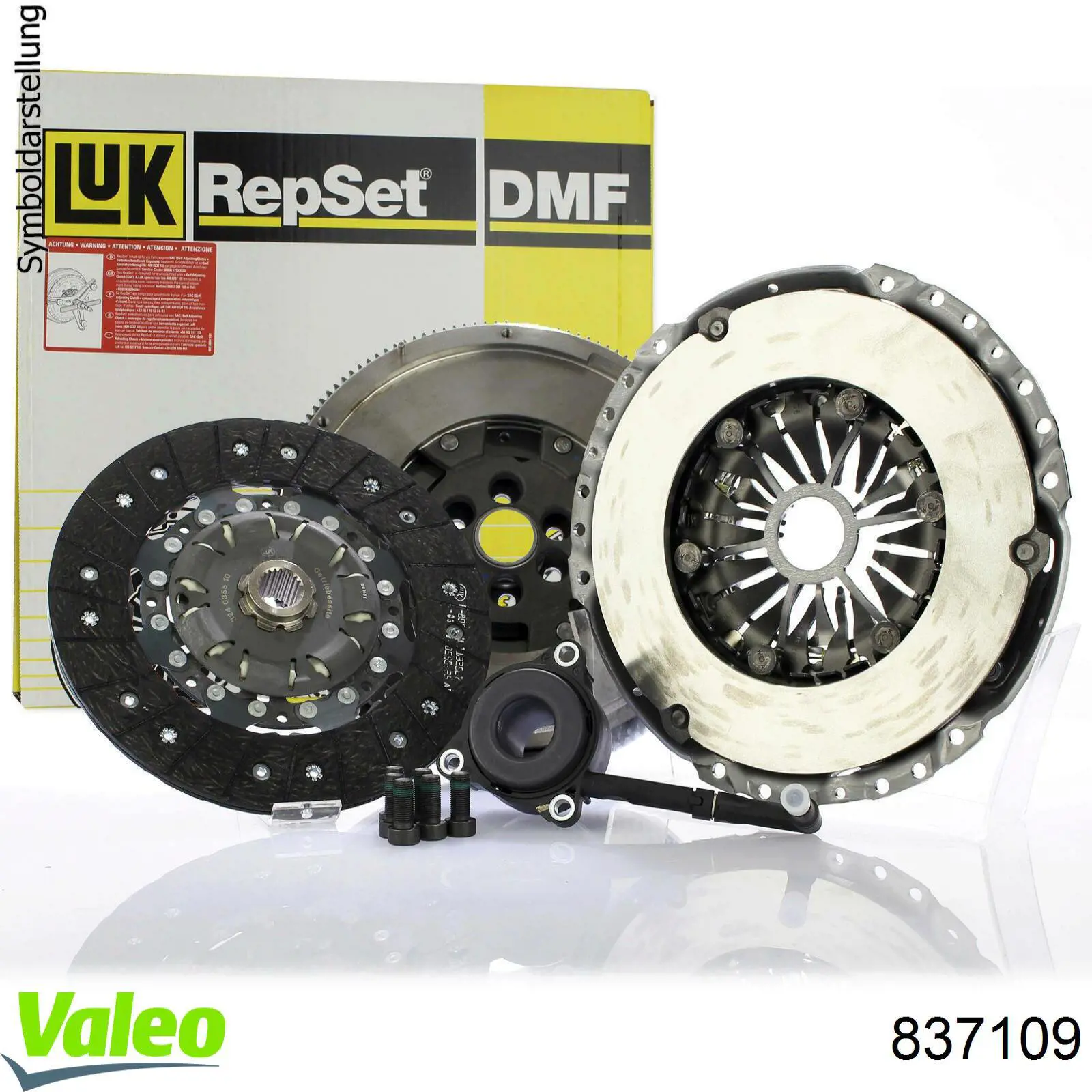 Комплект сцепления (3 части) VALEO 837109 цена, от 559.49 USD