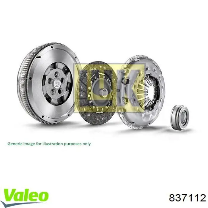 837112 VALEO Сцепление в сборе