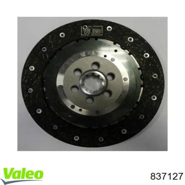 Купить 837127 VALEO Комплект сцепления (диск, корзина, подшипник)