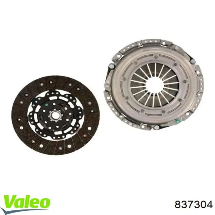 Купить 837304 VALEO Комплект сцепления (диск, корзина, подшипник)