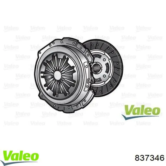 837346 VALEO Сцепление в сборе
