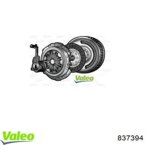 Купить 837394 VALEO Комплект сцепления (диск, корзина, подшипник)