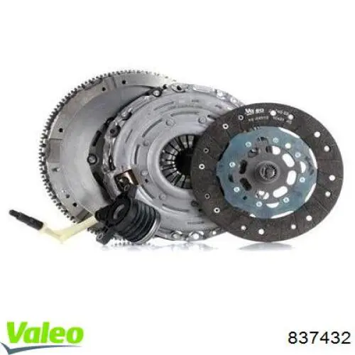 Комплект сцепления (3 части) VALEO 837432 цена, от 469.44 USD