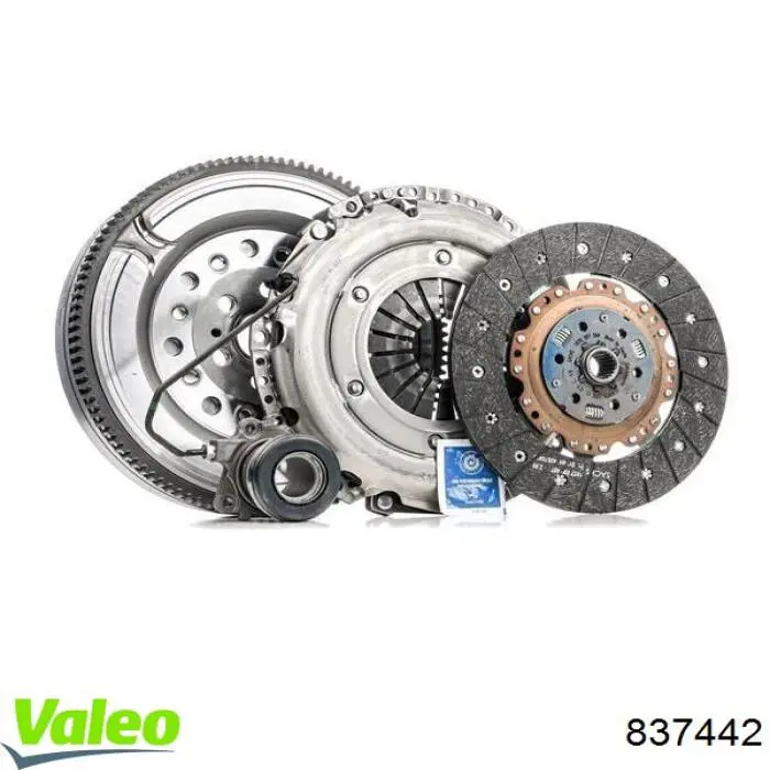 Комплект сцепления (3 части) VALEO 837442 цена, от 701.28 USD