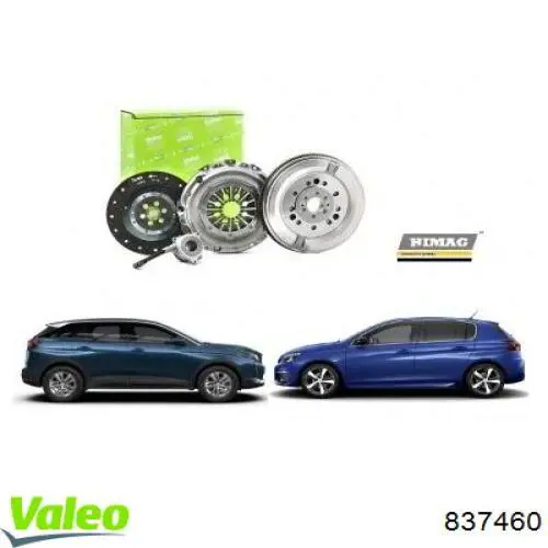 837460 VALEO Сцепление в сборе