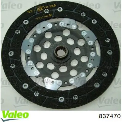 Комплект сцепления (3 части) VALEO 837470 цена, от 525.94 USD