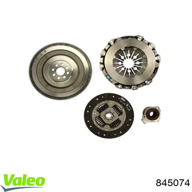 Купить 845074 VALEO Комплект сцепления (диск, корзина, подшипник)
