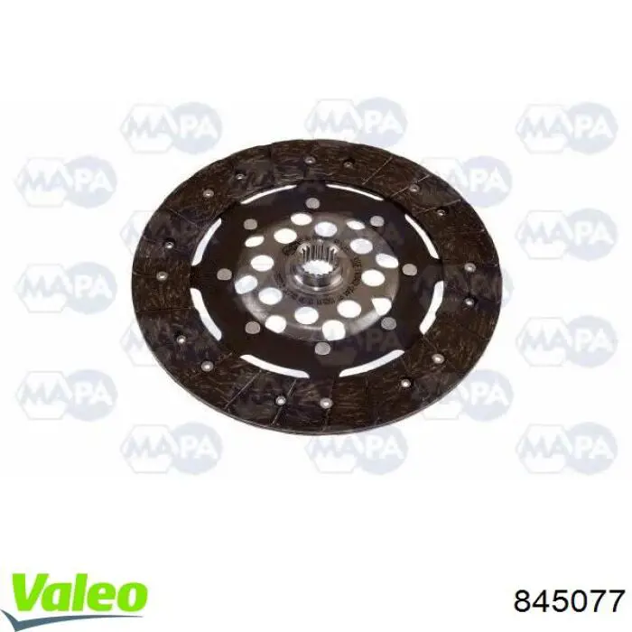 Купить 845077 VALEO Комплект сцепления (диск, корзина, подшипник)