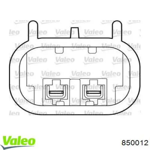 Механизм стеклоподъемника двери передней левой 850012 VALEO