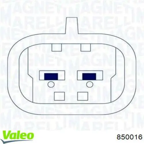 Стеклоподъемник передней левой двери 850016 VALEO
