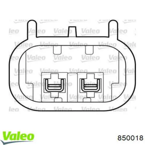 Механизм стеклоподъемника двери задней левой 850018 VALEO