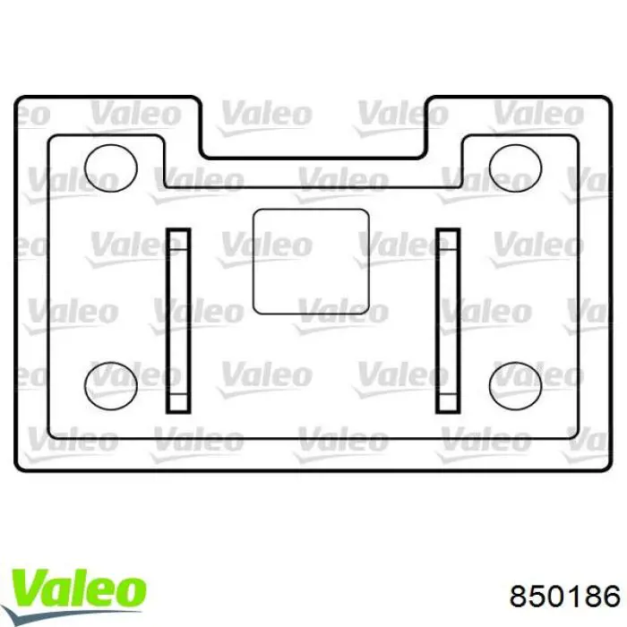 Купить 850186 VALEO Подъемник механический ветрового стекла