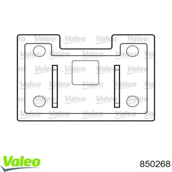 Механизм стеклоподъемника двери передней левой 850268 VALEO