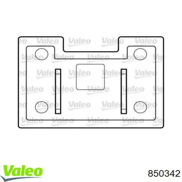 Механизм стеклоподъемника двери передней левой 850342 VALEO