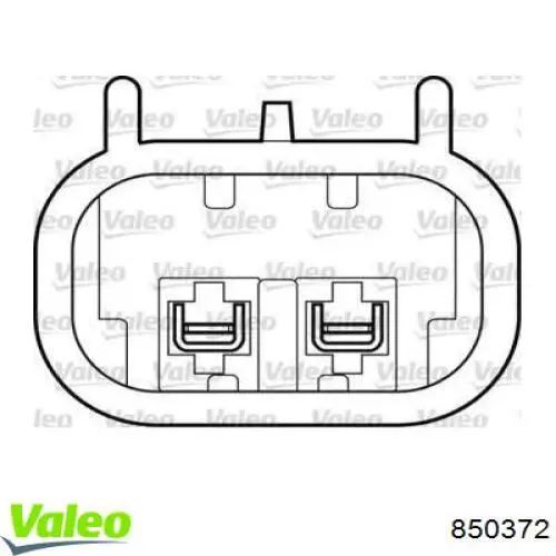 Mecanismo de elevalunas, puerta delantera izquierda 850372 VALEO