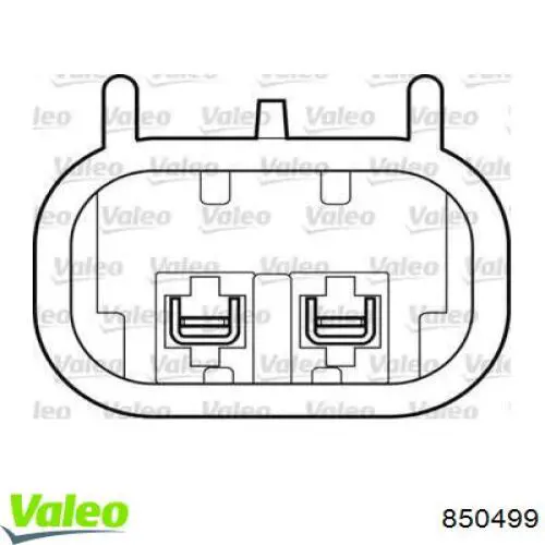 Механизм стеклоподъемника двери передней правой 850499 VALEO