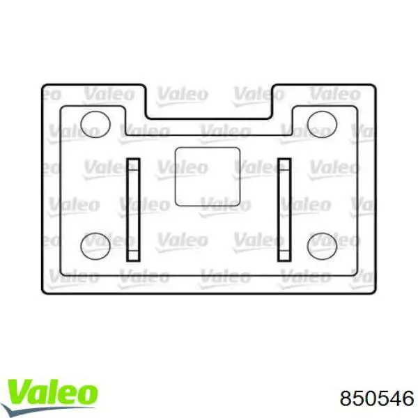 Механизм стеклоподъемника двери передней левой 850546 VALEO