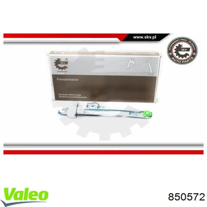 Стеклоподъемник задней левой двери VALEO 850572 цена, от 24.32 USD