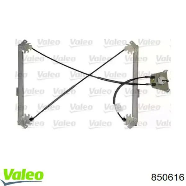850616 VALEO механизм стеклоподъемника двери передней левой