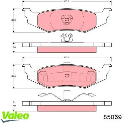 Указатель поворота правый 85069 VALEO