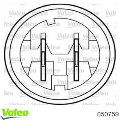 Механизм стеклоподъемника двери передней правой 850759 VALEO