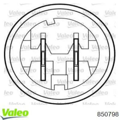 Механизм стеклоподъемника двери передней левой 850798 VALEO