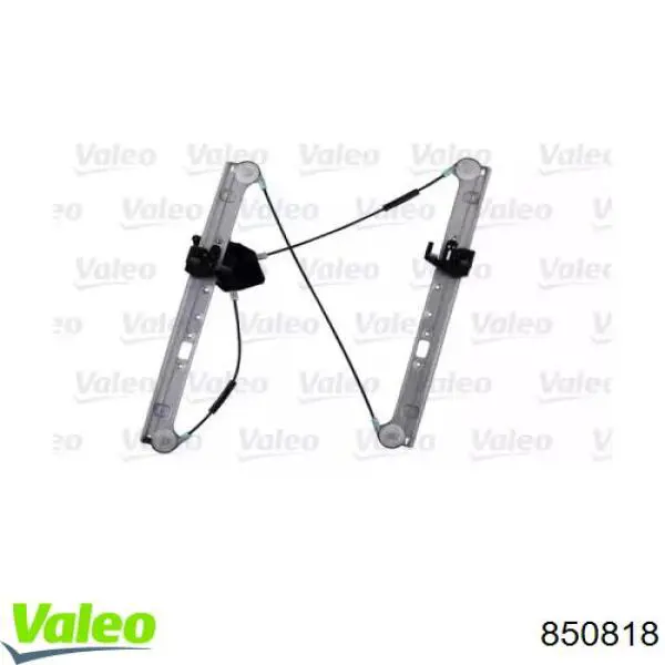 850818 VALEO механизм стеклоподъемника двери передней левой