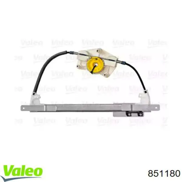 851180 VALEO Механизм стеклоподъемника двери задней, левой