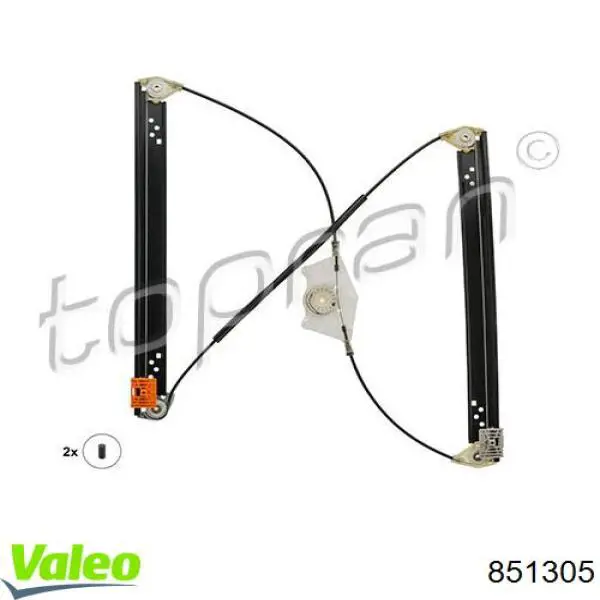 Купить 851305 VALEO Стеклоподъемник (механизм перемещения стекла)