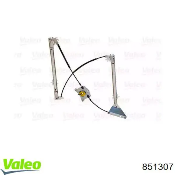 851307 VALEO mecanismo de acionamento de vidro da porta dianteira direita