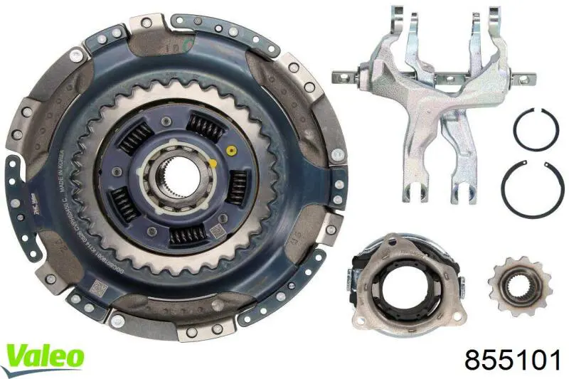 Kit de embraiagem (3 peças) VALEO 855101 preço, a partir de 1370,77 USD