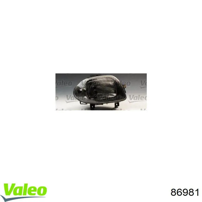 Фара левая 86981 VALEO