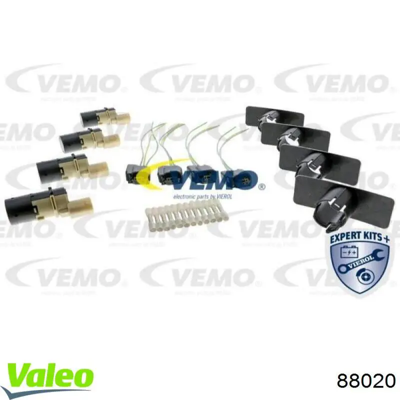 88020 VALEO Противотуманная фара левая