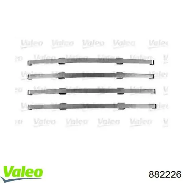 Передние тормозные колодки 882226 VALEO