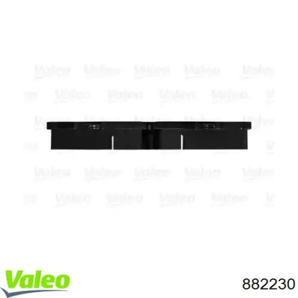 Передние тормозные колодки 882230 VALEO