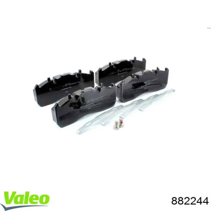 882244 VALEO Колодки передние